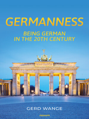 cover image of GERMANNESS